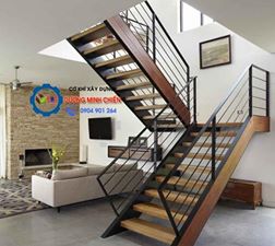 Cầu Thang Sắt Đẹp Đơn Giản